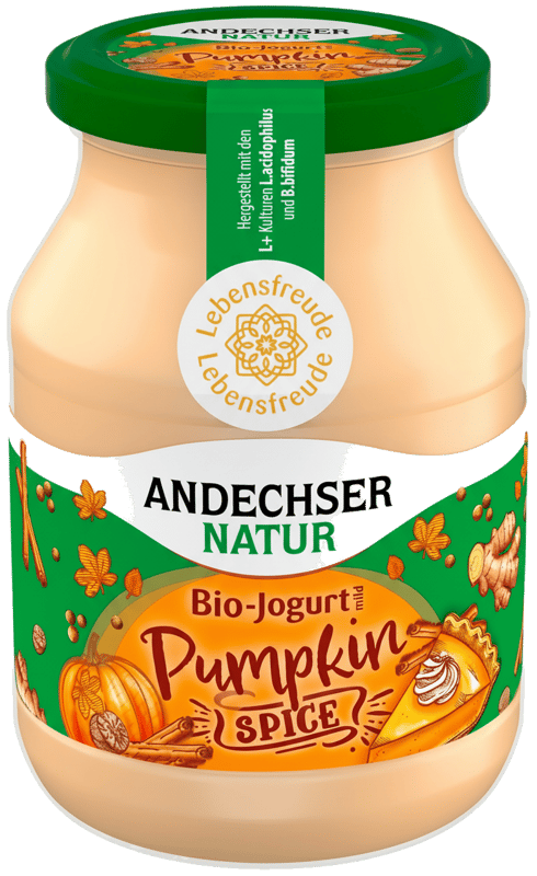 Andechser Organic Winter-joghurt mild pumpkin spice