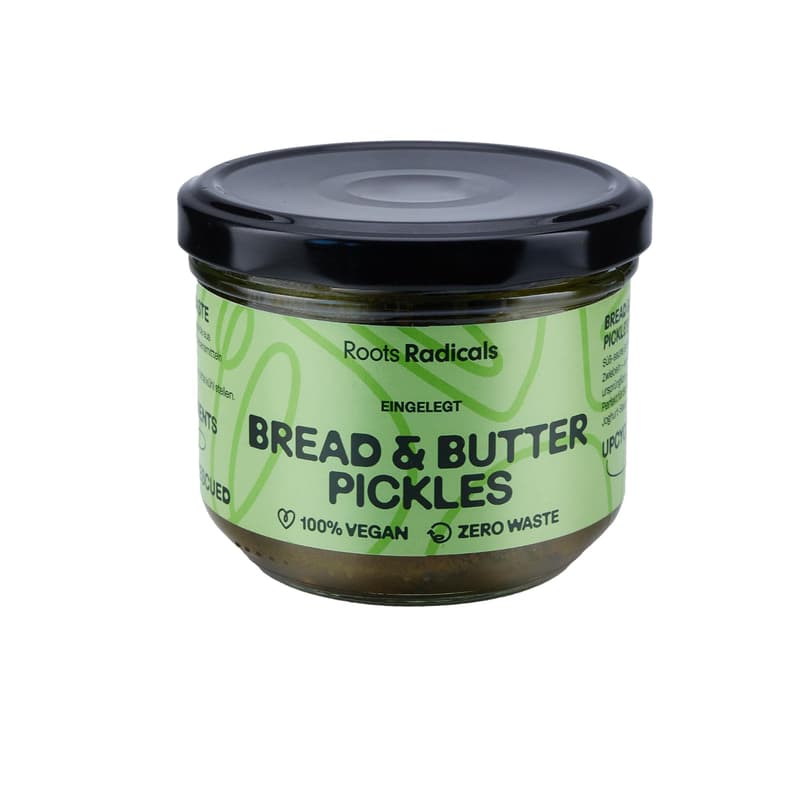 Roots Radicals Brot- und Buttergurken