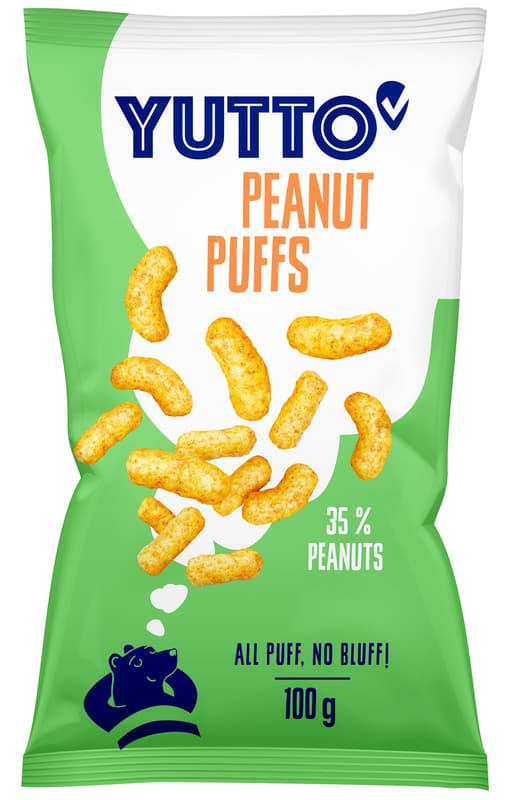 Yutto Erdnussflips mit 35% Erdnüssen