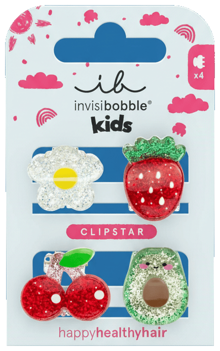 invisibobble CLIPSTAR KIDS Frutti Fun 4pc