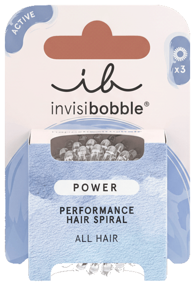 invisibobble POWER Crystal Clear 3pc