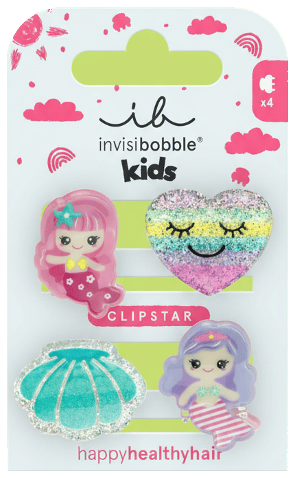invisibobble CLIPSTAR KIDS Mermaid Dreams 4pc