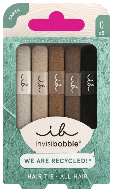 invisibobble HAIR TIE Mocha 5pc