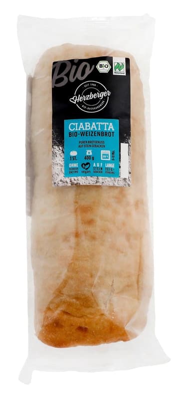 Herzberger BIO Naturland Ciabatta