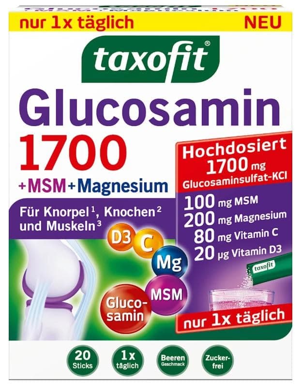 Taxofit Glucosamine 1700 + MSM + Magnesium