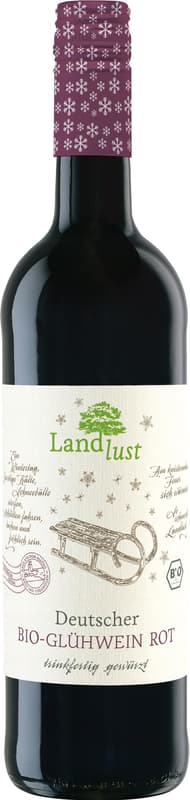 Landlust BIO Glühwein Rot, Vegan