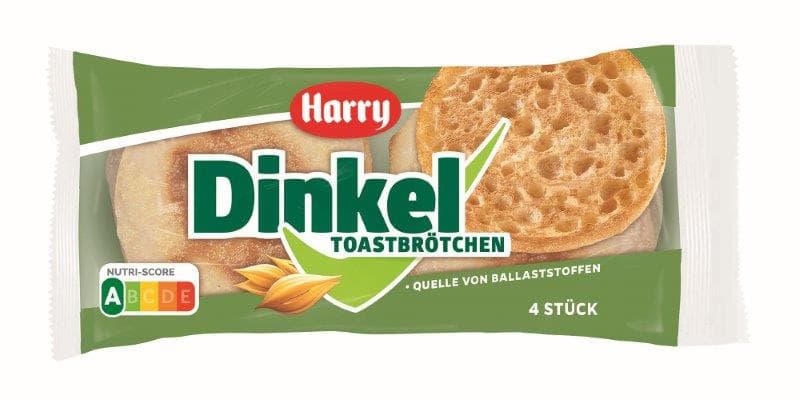 Harry Dinkel Toastbrötchen 4 Stück