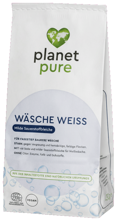 Planet Pure Wäscheweiss Milde Sauerstoffbleiche