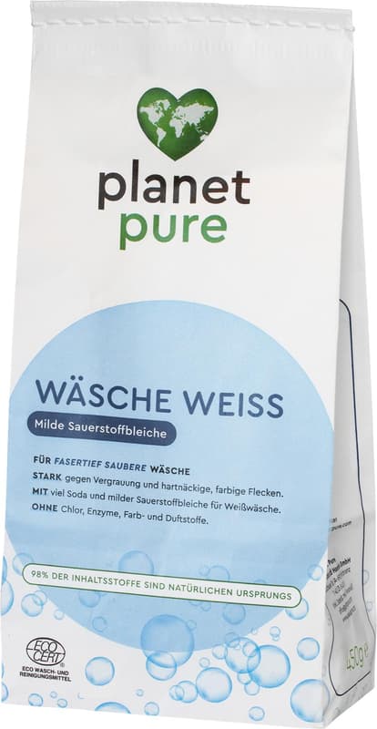 Planet Pure Wäscheweiss Milde Sauerstoffbleiche