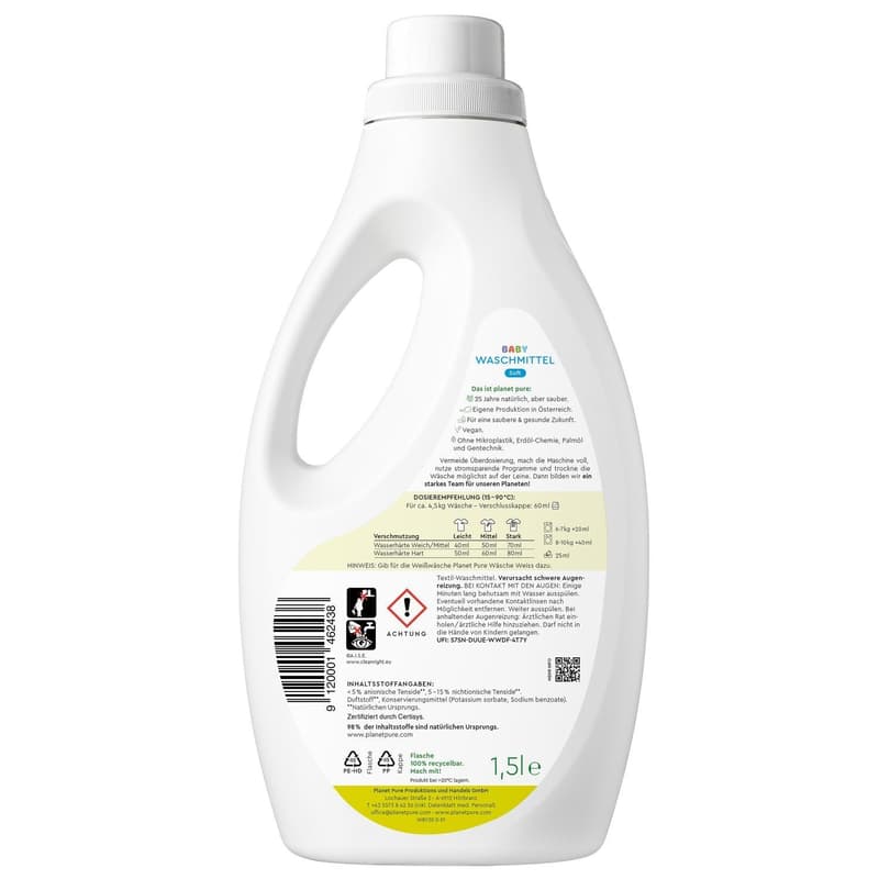 Planet Pure Waschmittel Baby Soft