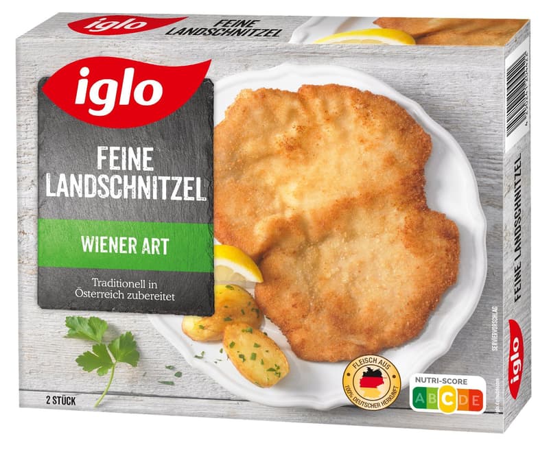 Landschnitzel nach Wiener Art 350g