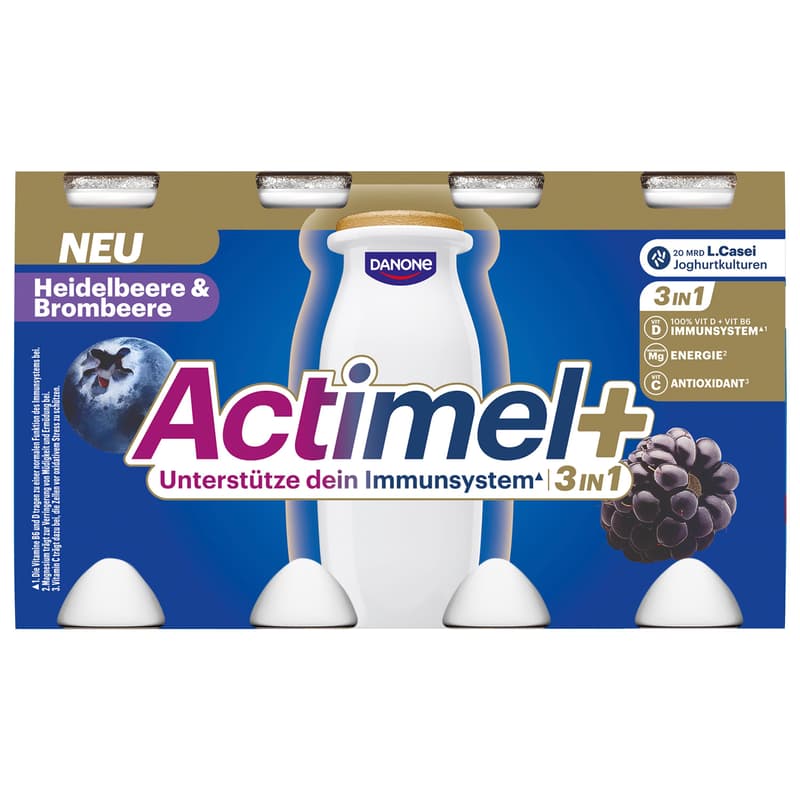 Actimel 3in1 Blueberry-Blackberry