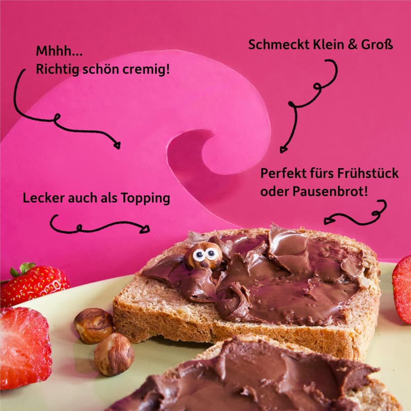 Freche Freunde Kids Organic Creamy Hazelnut and Cocoa Spread