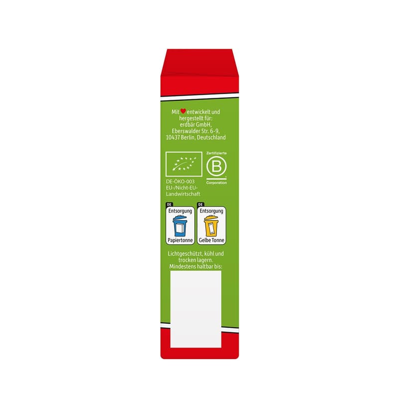 Freche Freunde Kids Bio Eddas Keks-Riegel Apfel & Erdbeere