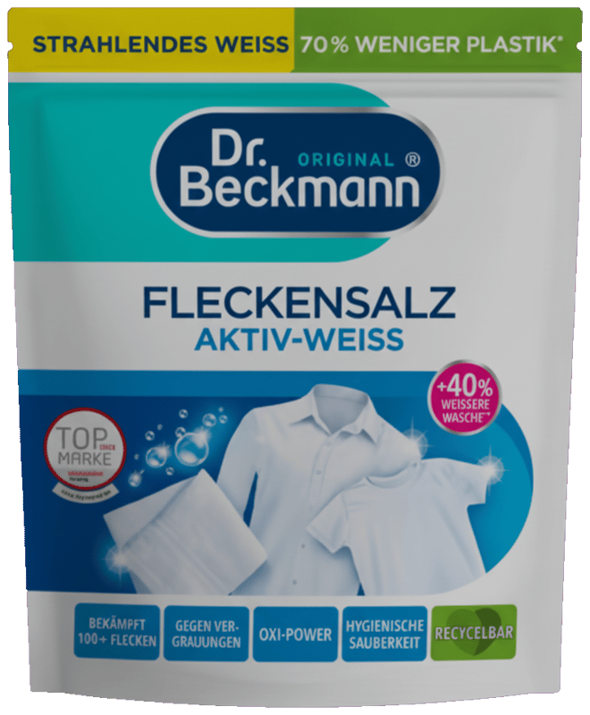Dr. Beckmann Fleckensalz Aktiv-Weiß 400g 8er