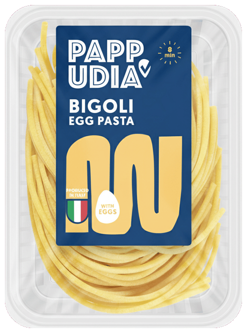 Pappudia Bigoli egg pasta