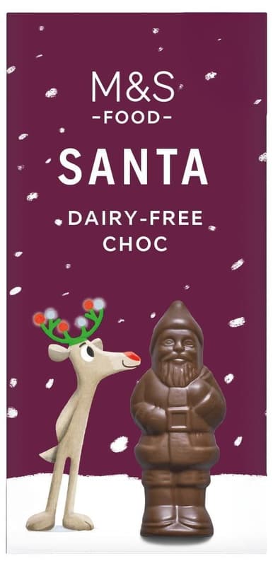 Marks & Spencer Made Without Dairy Santa, laktosefrei