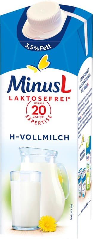 Minus L UHT milk 3.5% fat