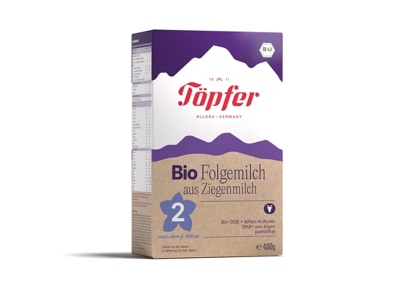 Töpfer Organic Follow-on Milk from Goat's Milk 2
