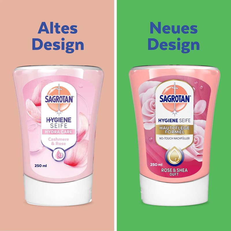Sagrotan No-Touch Nachfüller Rose & Shea Duft 250ml
