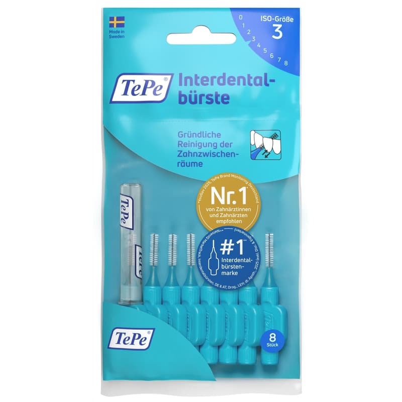 TEPE Interdentalbürste 0,6 mm ISO 3