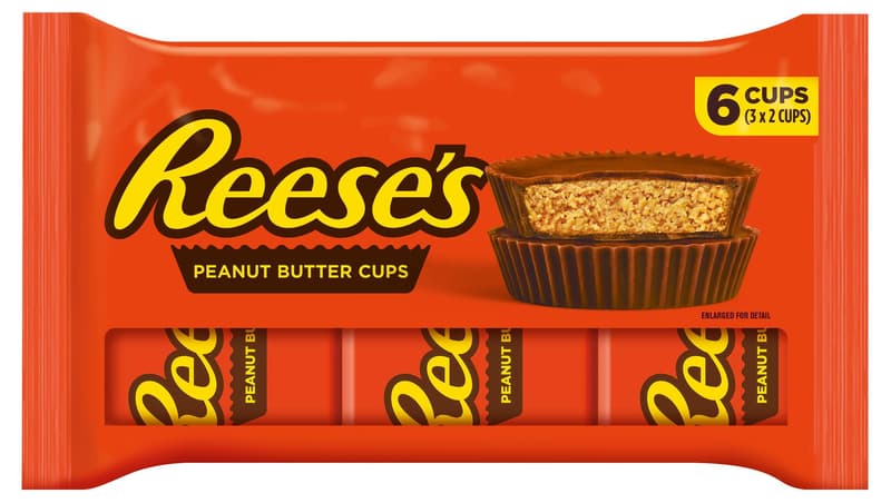 Reese's Peanut Butter Cup 3 x 2-pack