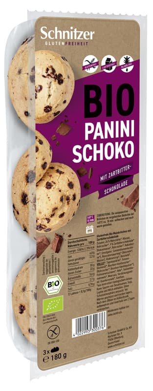 Schitzer BIO Panini Schoko glutenfrei