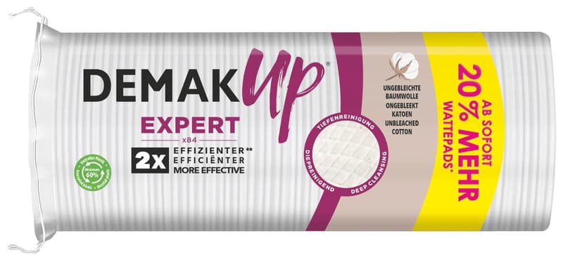 Demak'Up Wattepad Expert 84 Pads Rund