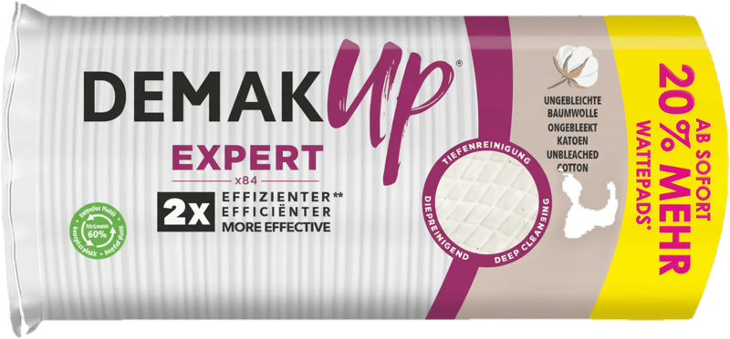 Demak'Up Wattepad Expert 84 Pads Rund
