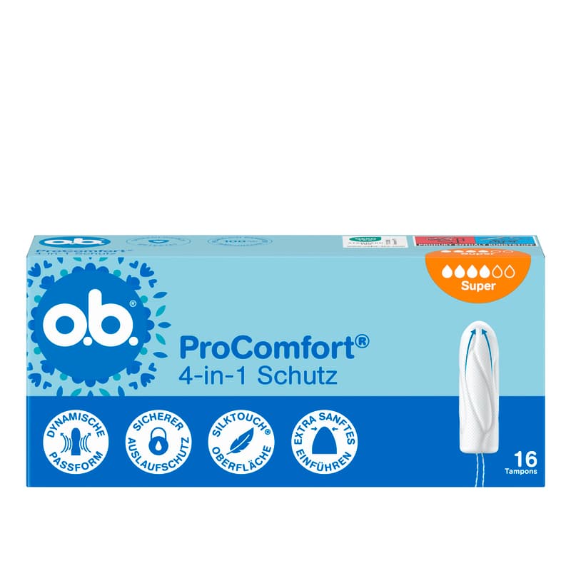 o.b. Pro Comfort Super Tampons