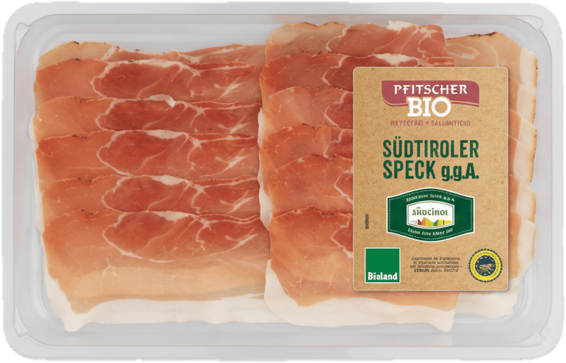 Pfitscher Bioland South Tyrolean Bacon PGI