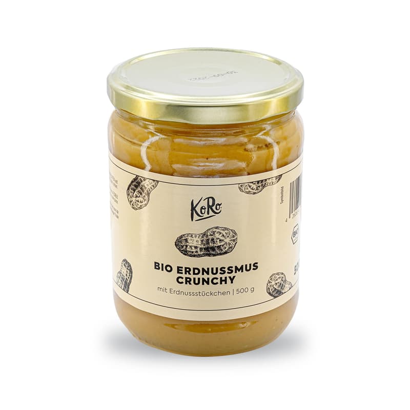 Koro Organic Peanut Puree Crunchy