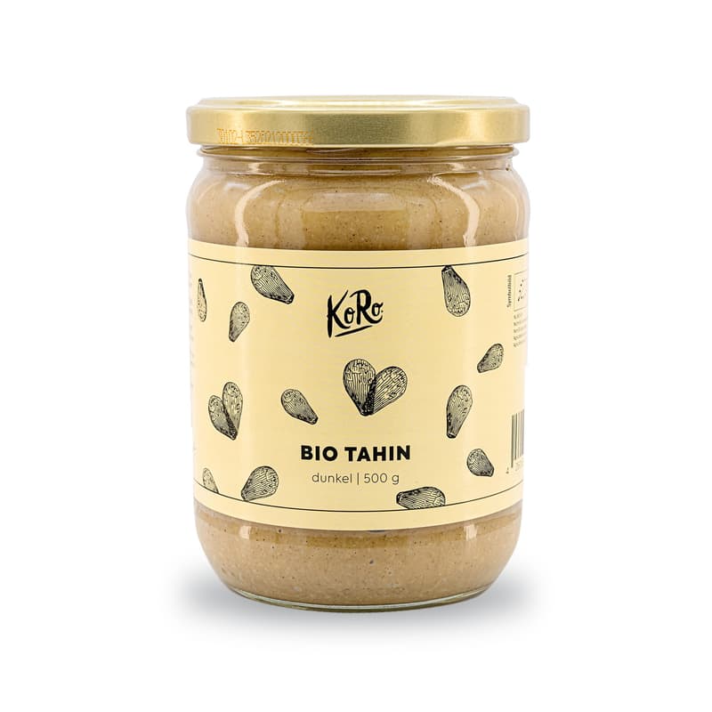 Koro organic tahini dark