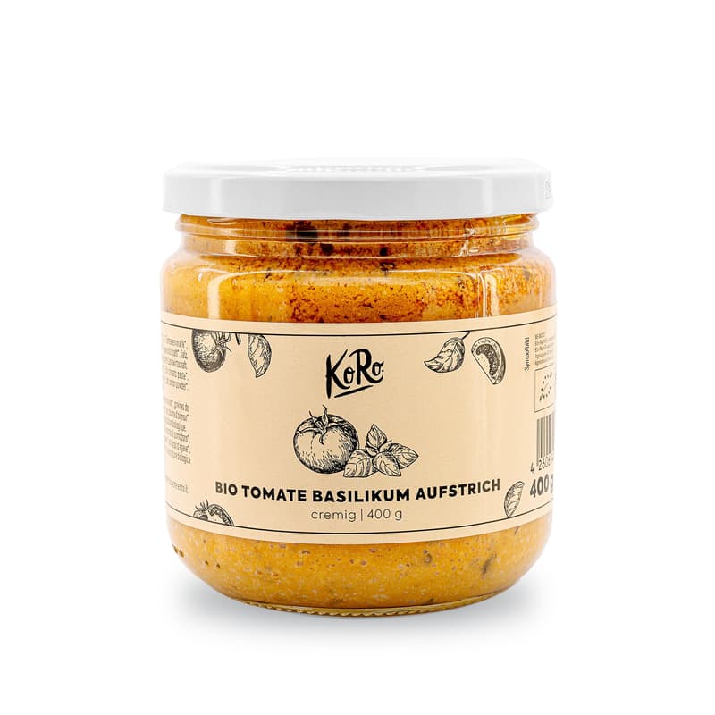 Koro Organic Tomato Basil Spread