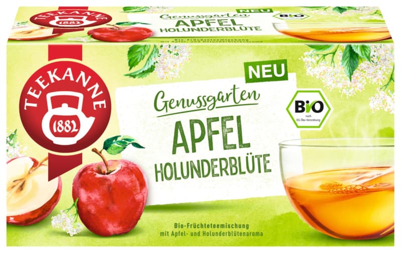 TEEKANNE BIO Genuss Apfel Holunder