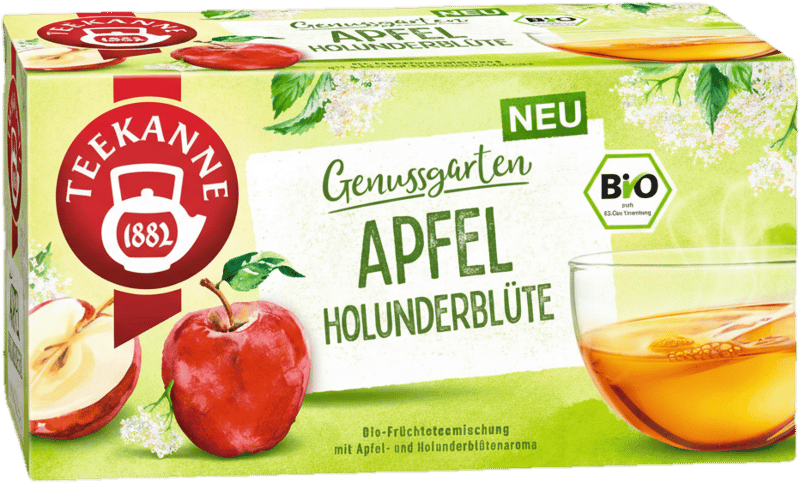 TEEKANNE BIO Genuss Apfel Holunder