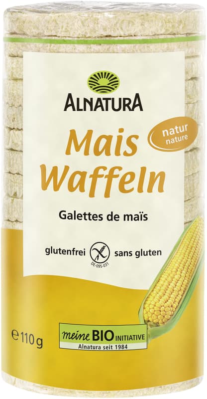 Alnatura organic corn wafer nature