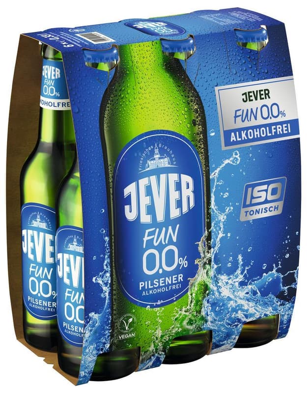 Jever Fun 0,0% 6x0,33 l (MEHRWEG)