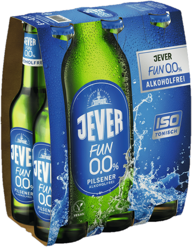 Jever Fun 0,0% 6x0,33 l (MEHRWEG)