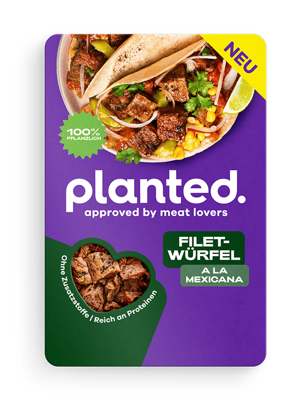 planted. Filetwürfel A la Mexicana