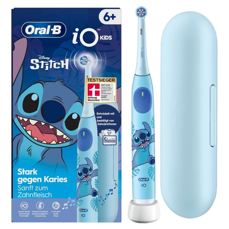 Oral-B iO Kids 6+ mit Reiseetui Stitch