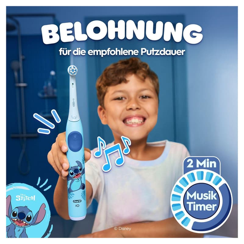 Oral-B iO Kids 6+ mit Reiseetui Stitch