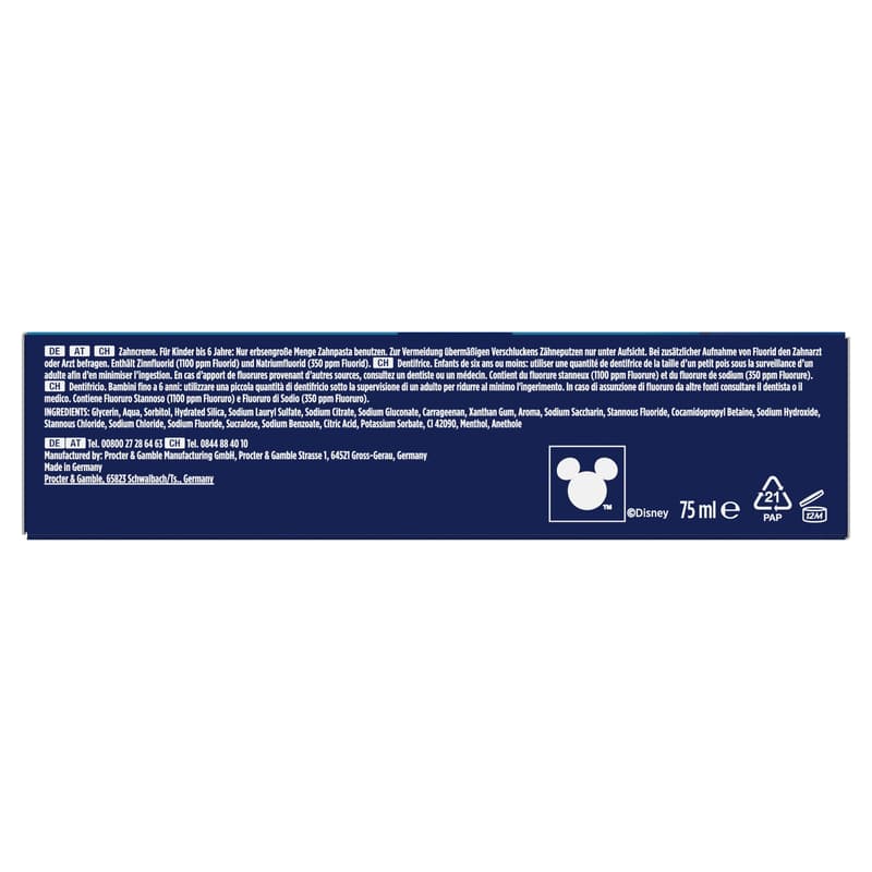 Oral-B Zahnpasta Junior Stitch 75 ml