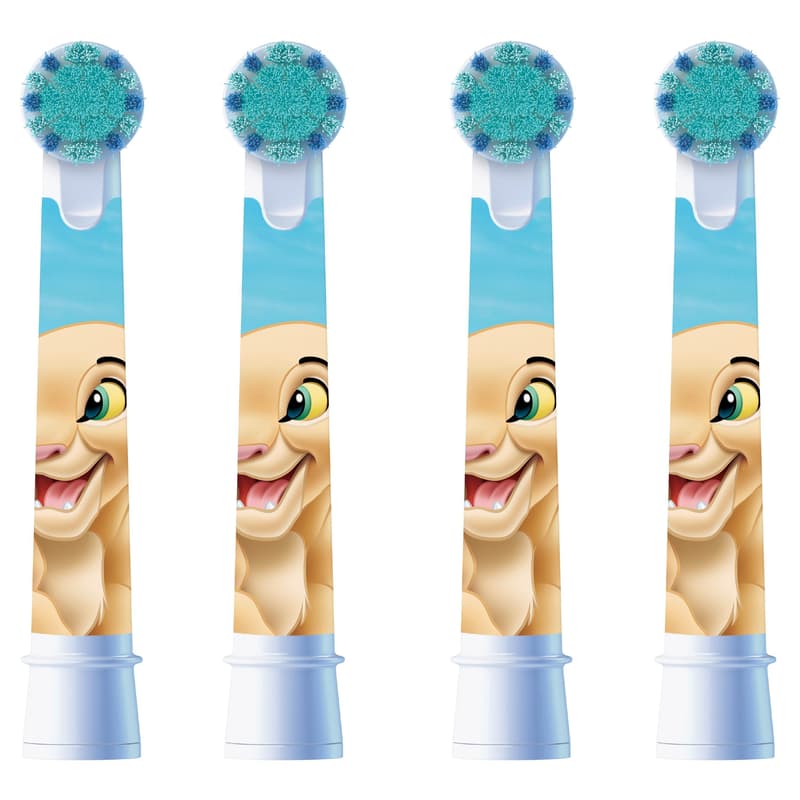 Oral-B Ersatzdüsen Aufsteckbürsten Kids König der Löwen 4er