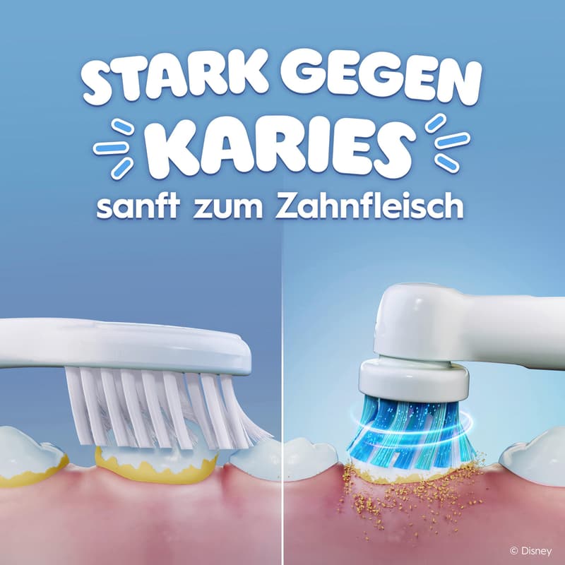 Oral-B Ersatzdüsen Aufsteckbürsten Kids König der Löwen 4er