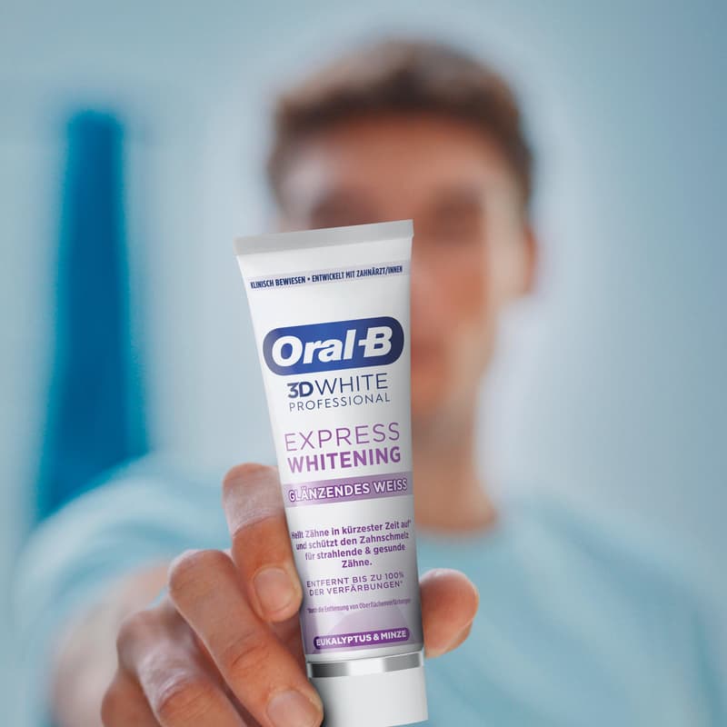 Oral-B 3D White Express Glänzendes Weiss 75ml