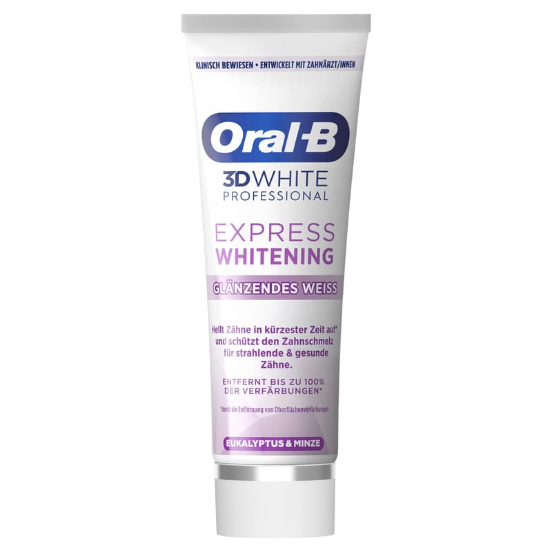Oral-B 3D White Express Glänzendes Weiss 75ml