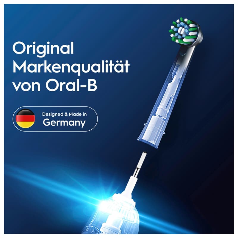 Oral-B Aufsteckbürsten Pro CrossAction Schwarz
