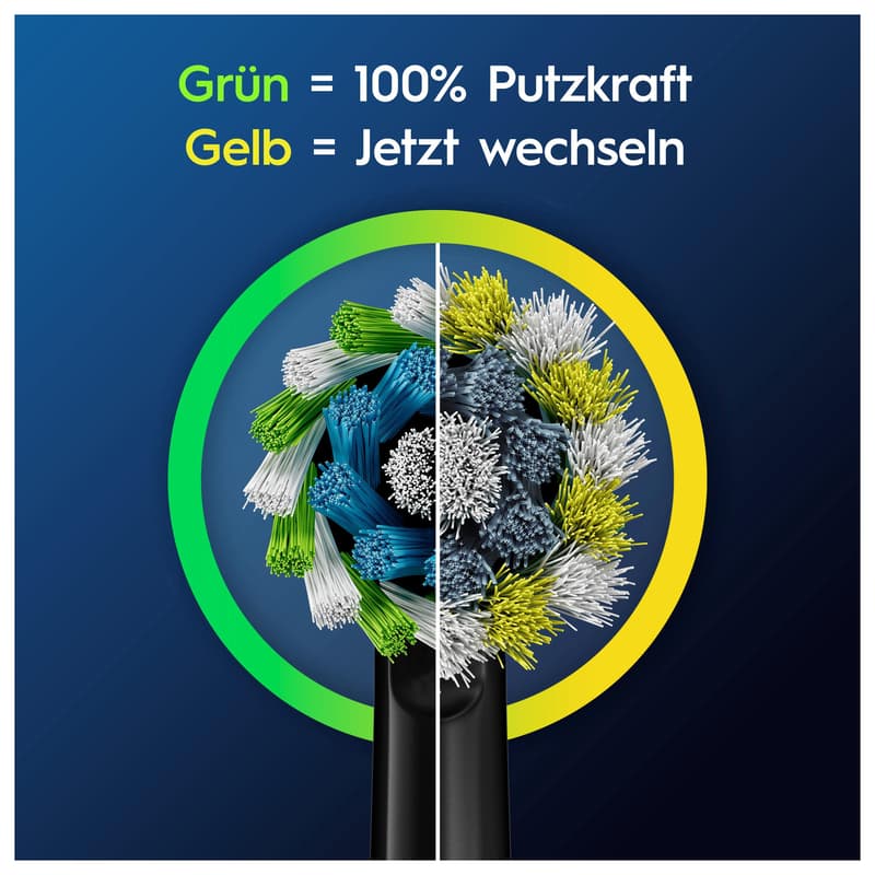 Oral-B Aufsteckbürsten Pro CrossAction Schwarz
