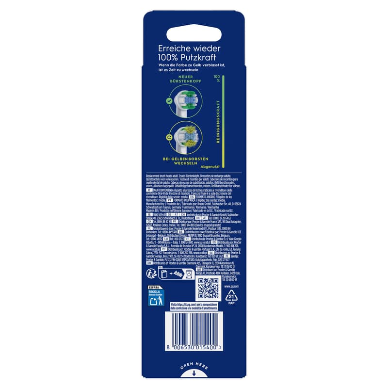 Oral-B Aufsteckbürsten Pro Precision Clean